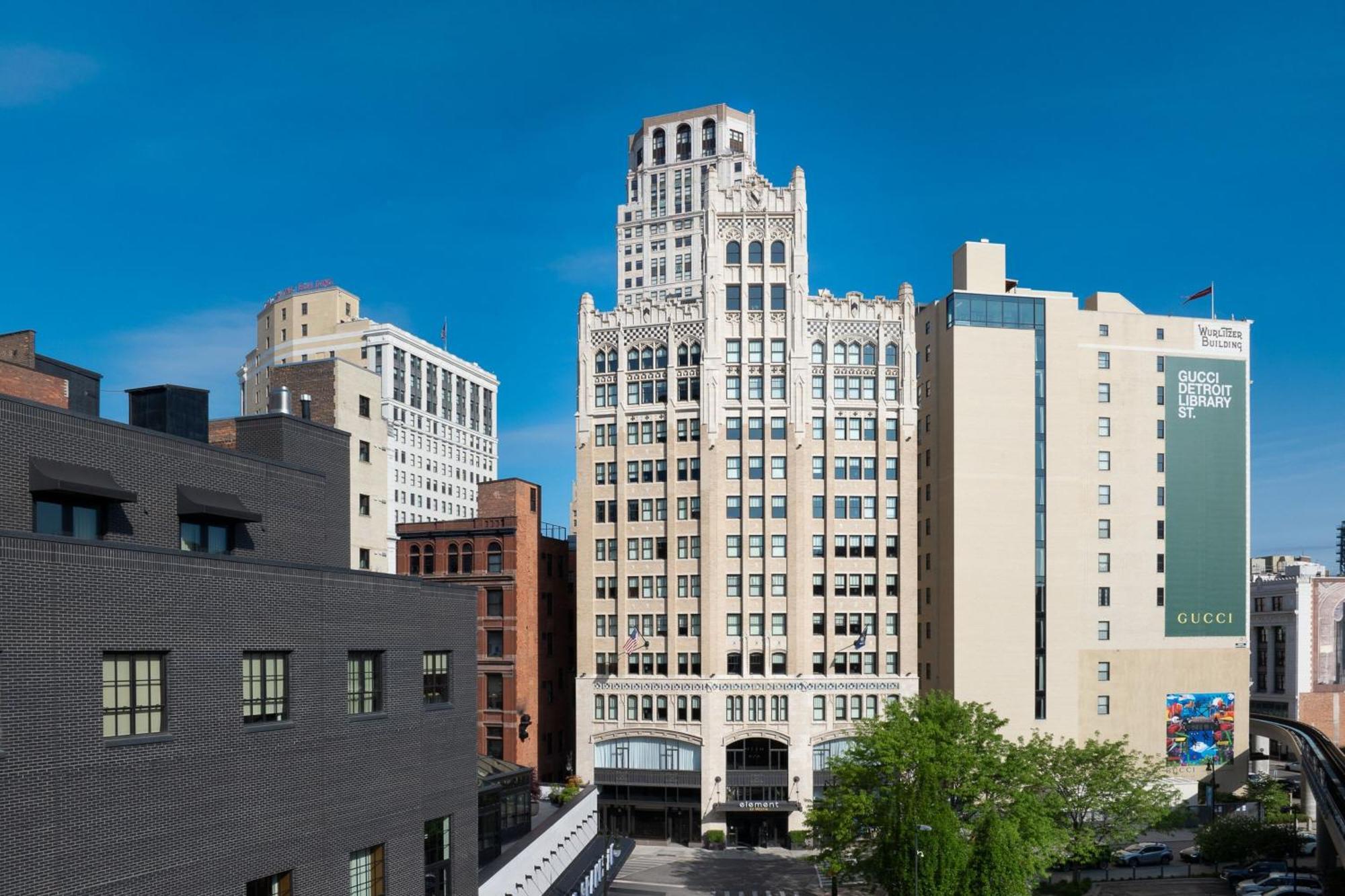 Hotel Element Detroit At The Metropolitan Exterior foto