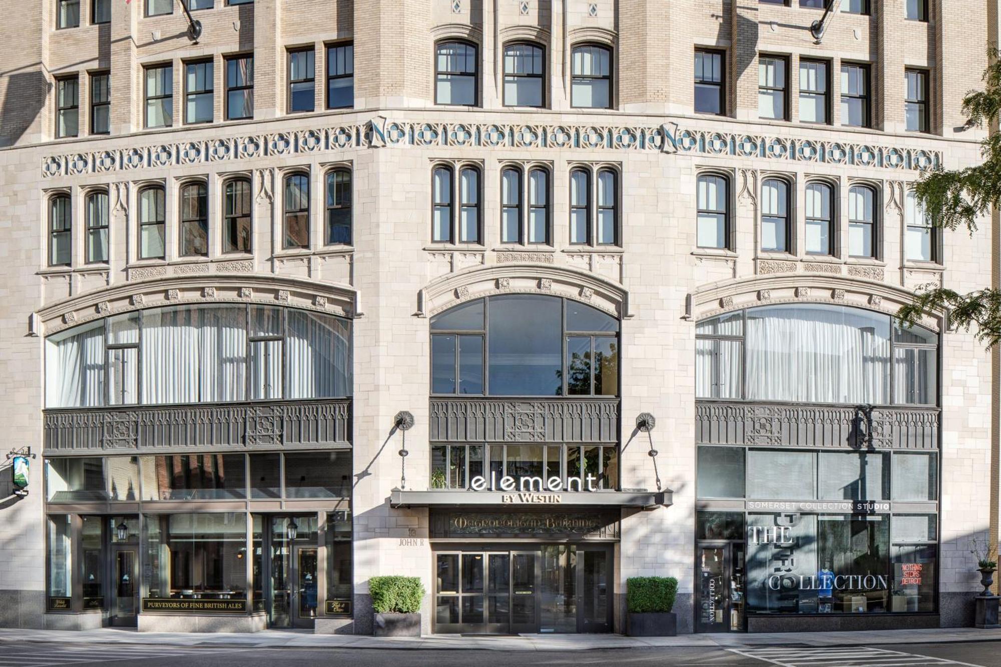 Hotel Element Detroit At The Metropolitan Exterior foto