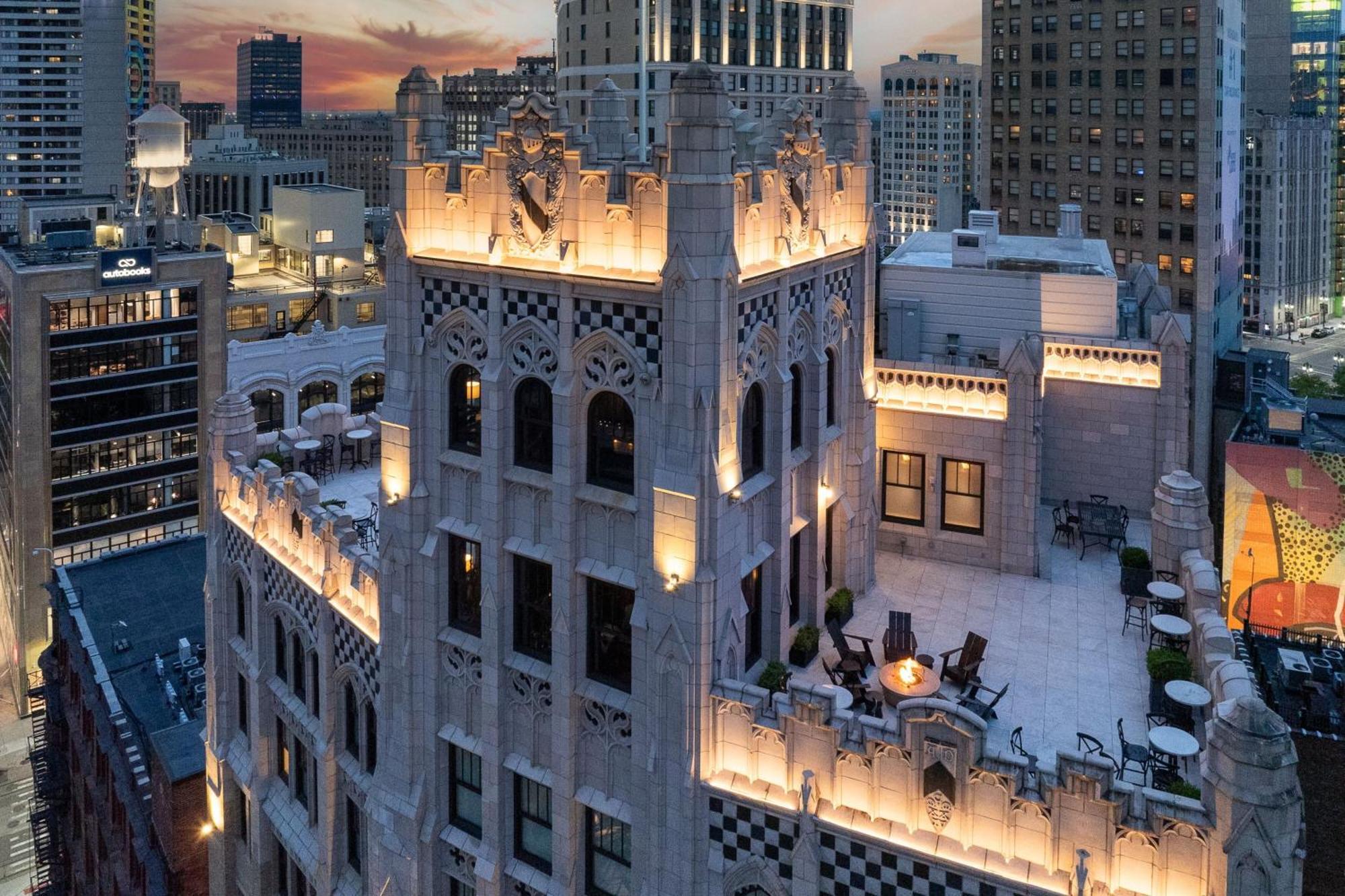 Hotel Element Detroit At The Metropolitan Exterior foto